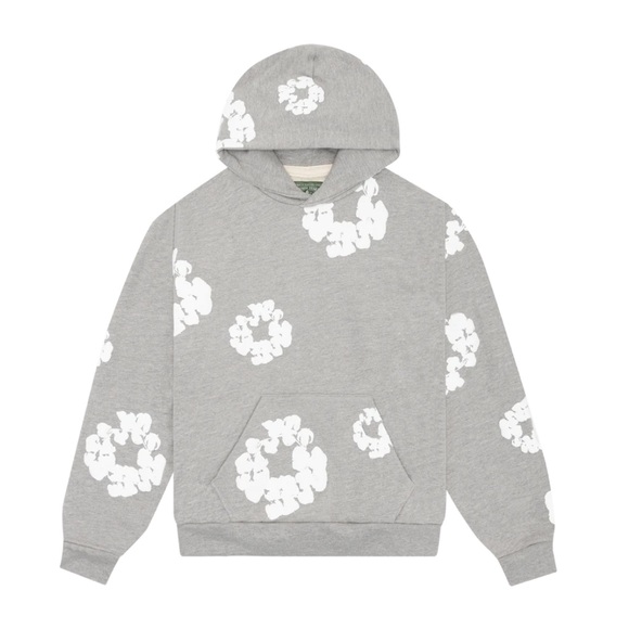 Denim tears The Cotton Wreath Sweatshirt Grey